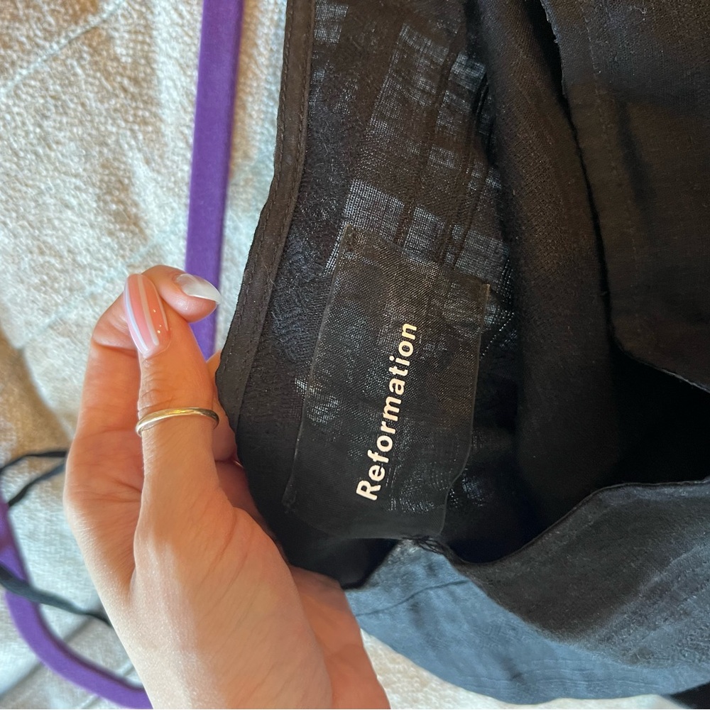 Reformation linen blend dress - Picture 3 of 4